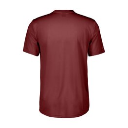 SCOTT Cycling short sleeve jersey - TRAIL FLOW ZIP W - red