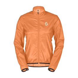 SCOTT Cycling windproof jacket - ENDURANCE WB W - orange