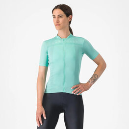 CASTELLI Cycling short sleeve jersey - ANIMA 4 - light blue