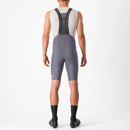 CASTELLI Cycling bib shorts - ESPRESSO - grey