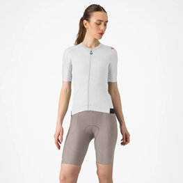 CASTELLI Cycling shorts without bib - ESPRESSO - beige