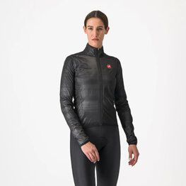 CASTELLI waterproof jacket - SQUALL SHELL W - black