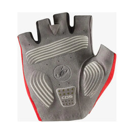 CASTELLI Cycling fingerless gloves - ESPRESSO - red