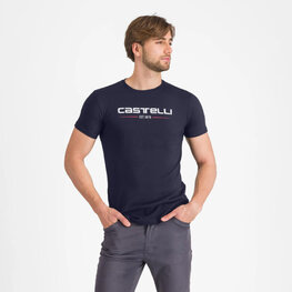 CASTELLI Cycling short sleeve t-shirt - CASTELLI '76 - blue