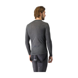 CASTELLI Cycling long sleeve t-shirt - MEDIO BASE LAYER - grey