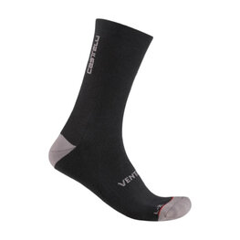 CASTELLI Cyclingclassic socks - VENTI SOFT MERINO - black