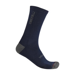 CASTELLI Cyclingclassic socks - VENTI SOFT MERINO - blue