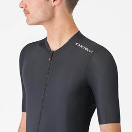 CASTELLI Cycling short sleeve jersey - ESPRESSO 2 - black