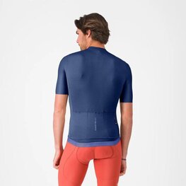 CASTELLI Cycling short sleeve jersey - ESPRESSO 2 - blue