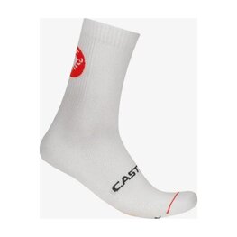 CASTELLI Cyclingclassic socks - ENTRATA 12 - white