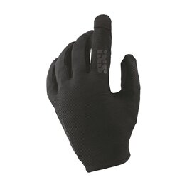 IXS Cycling long-finger gloves - CARVE - black