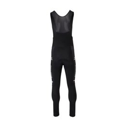 AGU Cycling long bib trousers - REPLICA VISMA | LEASE A BIKE 2024 - black