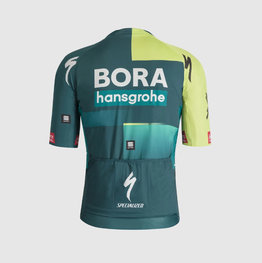 SPORTFUL Cycling short sleeve jersey - BORA 2024 - green/light green