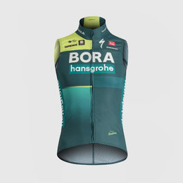 SPORTFUL Cycling gilet - BORA 2024 - green/light green