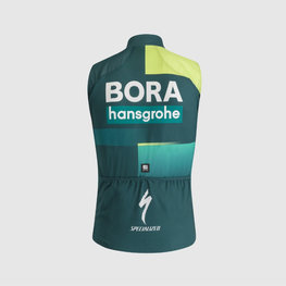 SPORTFUL Cycling gilet - BORA 2024 - green/light green