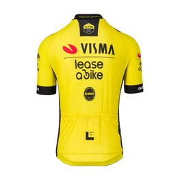 RAPIDGEAR Cycling short sleeve jersey - REPLICA VISMA 2025 - yellow