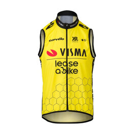 RAPIDGEAR Cycling gilet - REPLIKA VISMA WIND 2025 - yellow