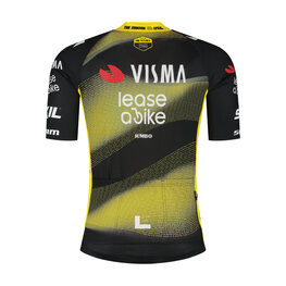 RAPIDGEAR Cycling short sleeve jersey - VISMA TDF25 REPLICA JERSEY - yellow/black