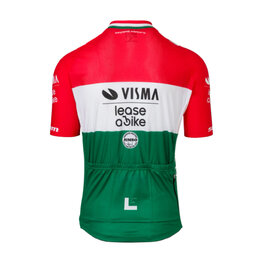 RAPIDGEAR Cycling short sleeve jersey - REPLICA VISMA HUNGARIAN CHAMP 2025 - red/white/green