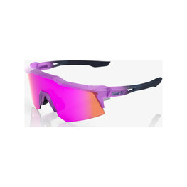 100% SPEEDLAB Cycling sunglasses - SPEEDCRAFT XS TOYOKO - purple/black