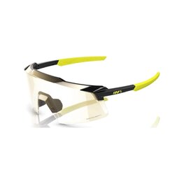 100% SPEEDLAB Cycling sunglasses - AEROCRAFT - black/yellow