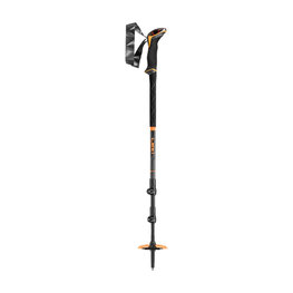 LEKI sticks - SHERPA LITE 100-135 cm - orange/black