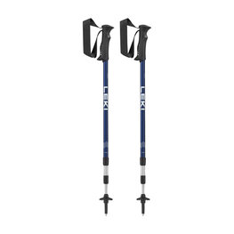 LEKI sticks - EAGLE 110-145 CM - blue/white