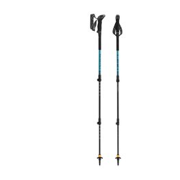 LEKI sticks - MAKALU LITE AS 100-135 CM - black/green