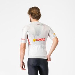 CASTELLI Cycling short sleeve jersey - GIRO 108 COMPETIZIONE 3 - white