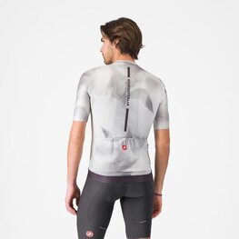 CASTELLI Cycling short sleeve jersey - GIRO ESPRESSO - grey