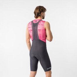 CASTELLI Cycling bib shorts - GIRO TROFEO 2 - grey