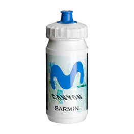 TACX Cycling water bottle - MOVISTAR 2026 - white/light blue