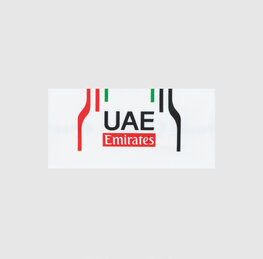 PISSEI Cycling headband - UAE TEAM EMIRATES 2024 - white