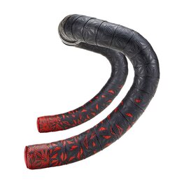 SUPACAZ handlebar tape - SUPER STICKY KUSH  - black/red