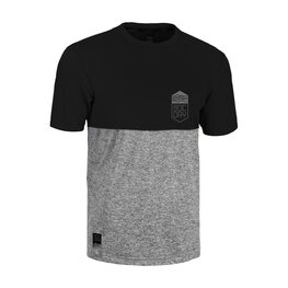 ROCDAY Cycling short sleeve jersey - DOUBLE V2 - black/grey