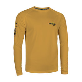 ROCDAY Cycling summer long sleeve jersey - PODIUM - yellow
