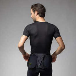 ALÉ Cycling short sleeve t-shirt - VELO ACTIVE INTIMO - black