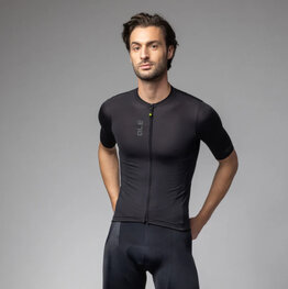 ALÉ Cycling short sleeve jersey - COLOR BLOCK PRAGMA - black