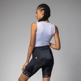 ALÉ Cycling shorts without bib - STRADA 2.0 PR-E - black/white