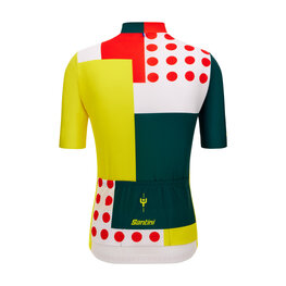 SANTINI Cycling short sleeve jersey - TDF COMBO - multicolour