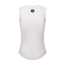 SANTINI Cycling sleeve less t-shirt - UCI WORLD CHAMPION - white