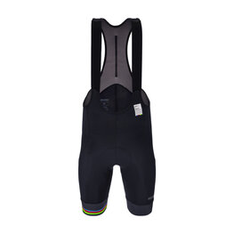 SANTINI Cycling bib shorts - UCI OFFICIAL WORLD CHAMPION - black