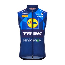 SANTINI Cycling gilet - LIDL TREK 2026 FAN LINE