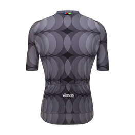 SANTINI Cycling short sleeve jersey - UCI BARCELONA 1973 - grey