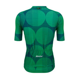 SANTINI Cycling short sleeve jersey - UCI COLORADO 1986 - green