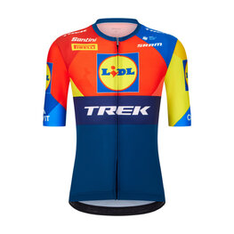 SANTINI Cycling short sleeve jersey - LIDL TREK 2025 - multicolour