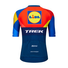 SANTINI Cycling short sleeve jersey - LIDL TREK 2025 - multicolour