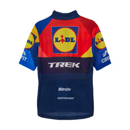 SANTINI Cycling short sleeve jersey - LIDL TREK 2025 - multicolour