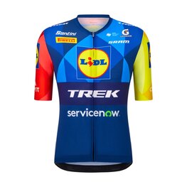 SANTINI Cycling short sleeve jersey - LIDL TREK 2026 FAN LINE