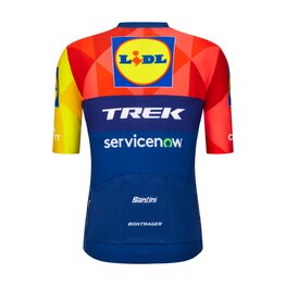 SANTINI Cycling short sleeve jersey - LIDL TREK 2026 FAN LINE